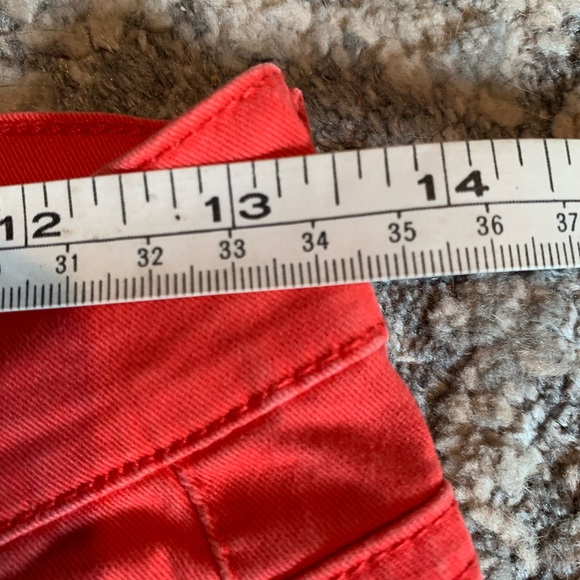 Calvin Klein pants. Orangish red. Size 27/4. - Picture 7 of 8